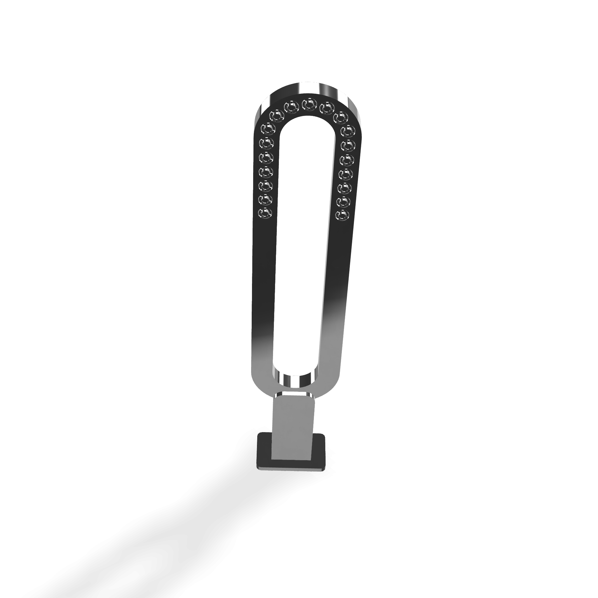Treemme Philo RWIT7007CC01 soffione a parete 442 mm con Cromo Lucido, componenti inclusi smontati: corpo incasso, placca...