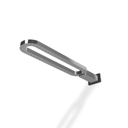 Treemme Philo RWIT7007CC01 soffione a parete 442 mm con aeratori in ottone cromo