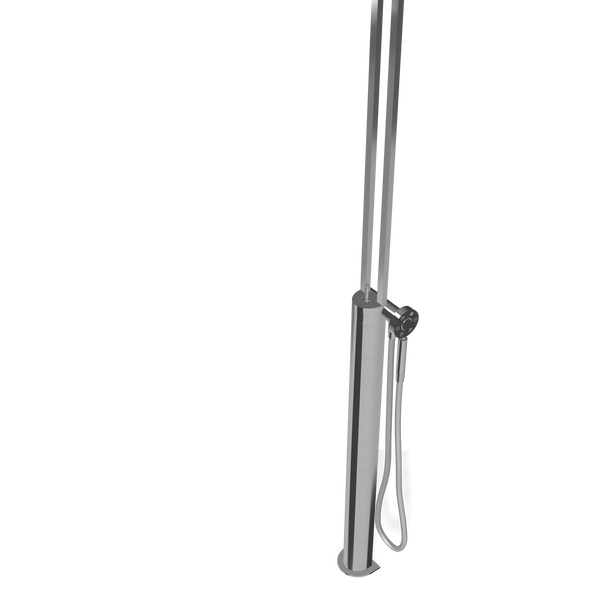 Tremme Philo RWIT7062CC10 miscelatore doccia H.213 cm a pavimento monocomando con doccetta cromo