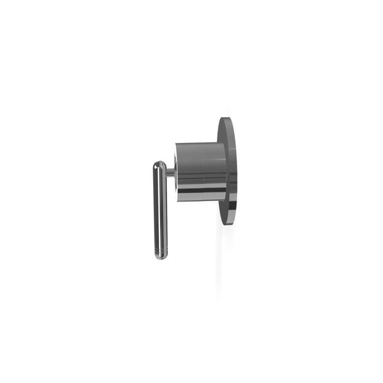 Tremme Philo RWIT70C8CC01 monocomando remoto per lavabo Cromo Lucido, dettaglio ravvicinato della finitura e del marchio...