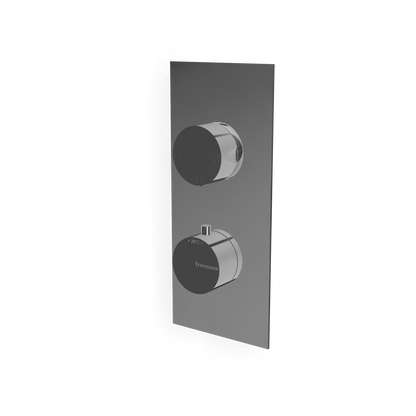 Treemme Arche RWIT8A46CC03 miscelatore doccia termostatico incasso con deviatore 2 uscite senza parte incasso cromo
