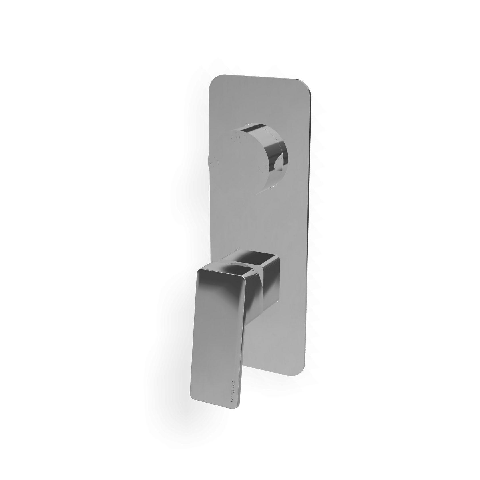 Treemme pa36 RWIT8BA2CC01 Miscelatore doccia monocomando 2 Cromo Lucido, dettaglio ravvicinato della finitura e del...
