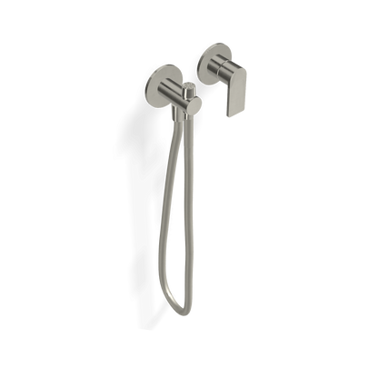 Treemme 3.6 idroscopino bidet e wc con miscelatore senza parte incasso inox satinato