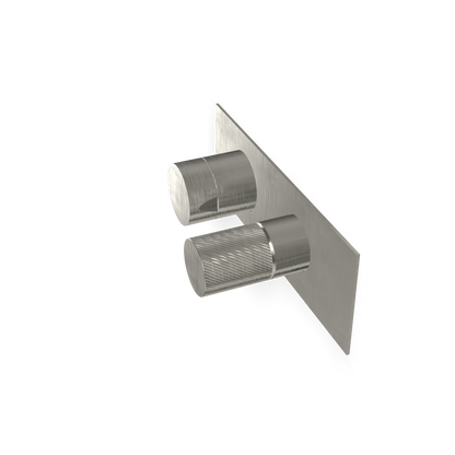 Treemme 3.6 RWIT9AE2IS02 miscelatore doccia monocomando con deviatore 2 uscite senza parte incasso inox satinato