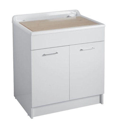 Colavene Twist Max 24180B mobile lavatoio 80x60 con cesto portabiancheria bianco lucido
