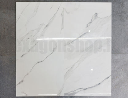 Pavimento rivestimento 60x120 rettificato effetto Marmo Prima Scelta Thasos Marble 120JM001 La Fenice