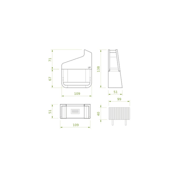 Palazzetti Up barbecue a legna di design grezzo in Marmotech bianco e cappa con inserti in acciaio