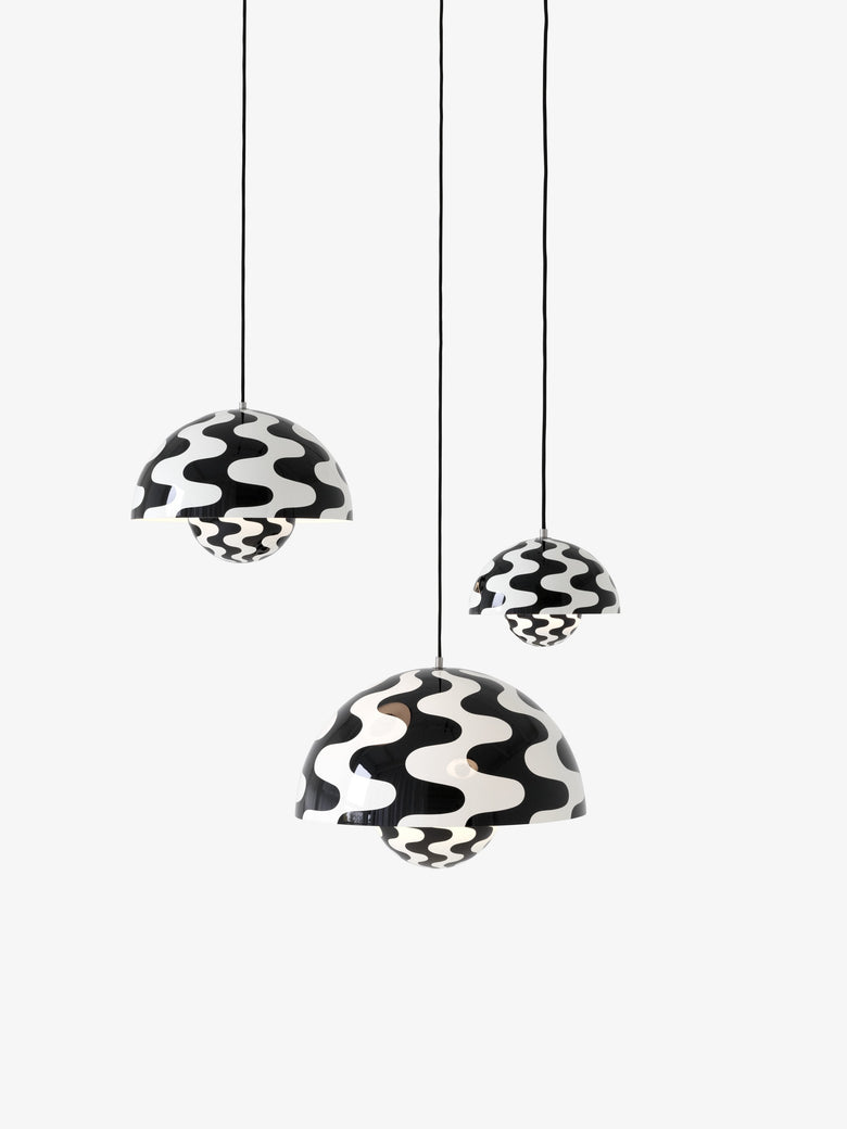 &Tradition Flowerpot Vp2 Lampadario A Sospensione, particolare del diffusore luminoso