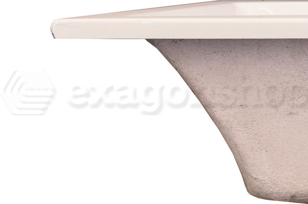 Teuco 562D-A Guscio Vasca Normale Ad Incasso 170x75 Cm Seconda scelta Bianco Europeo