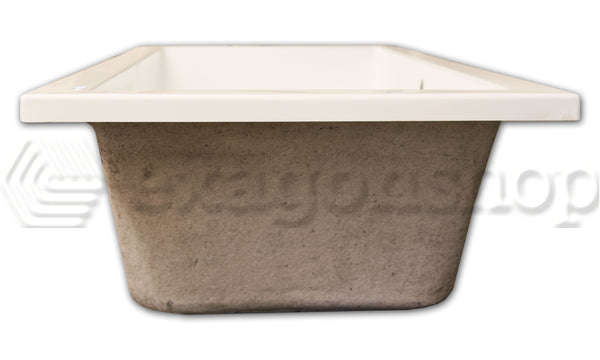 Teuco 562D-A Guscio Vasca Normale Ad Incasso 170x75 Cm Seconda scelta Bianco Europeo