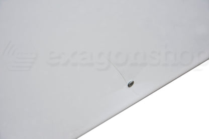 Vasca 170x70 normale con scarico centrale e pannello frontale bianco lucido Wilmotte 561-8-A Teuco