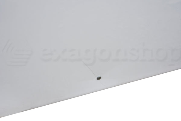 Vasca 170x70 normale con scarico centrale e pannello frontale bianco lucido Wilmotte 561-8-A Teuco