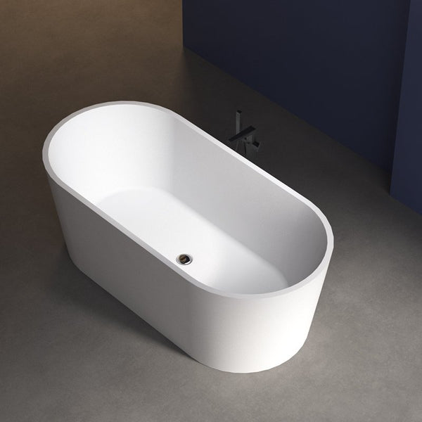 Vasca 170x80 Brooklyn freestanding in acrilico bianco lucido