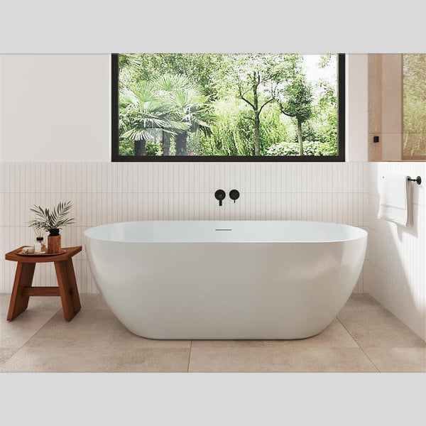 Vasca 172x79 Brittany freestanding in acrilico bianco lucido