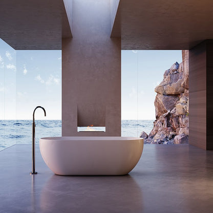 Vasca 172x79 Brittany freestanding in acrilico bianco lucido