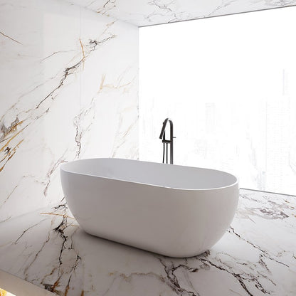 Vasca 172x79 Brittany freestanding in acrilico bianco lucido
