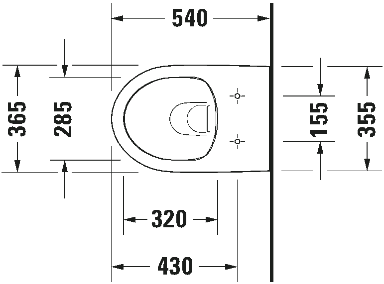 Vaso Sospeso senza brida a cacciata con sedile soft close ambientato su piano bagno con accessori