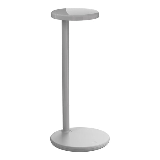 Flos Oblique Qi Lampada professionale ricaricabile Wireless Grigio Lucido