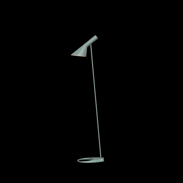 Lampada Da pavimento 20w E27 Petrolio pallido AJ Floor Louis Poulsen