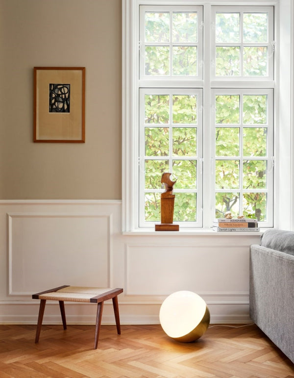 Louis Poulsen Vl Studio Lampada da tavolo pavimento 25 cm E27 Ottone Dim