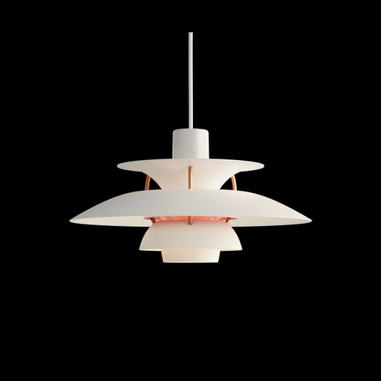 Louis Poulsen PH 5 Mini Lampada a Sospensione 20W E14 bianco moderno