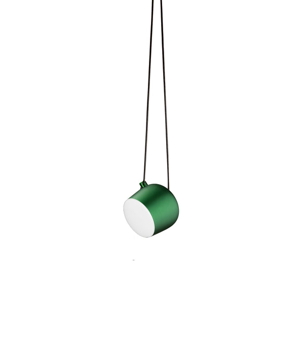 Flos Aim Small Lampada led Ivy Anodized 17 cm a sospensione orientabile