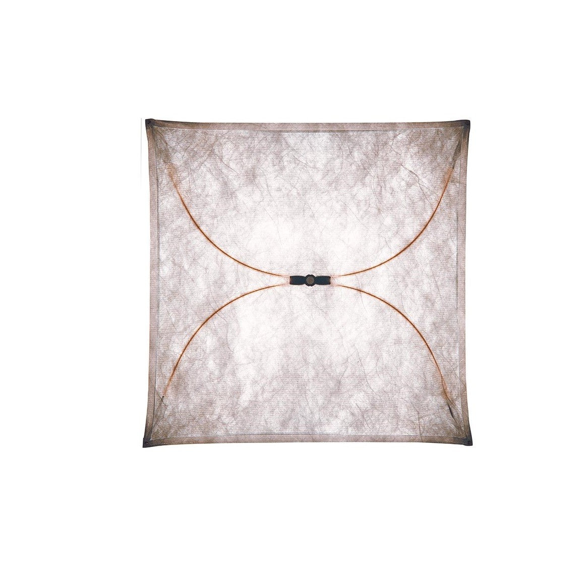 Flos Ariette 1 Lampada 80 cm da soffitto o parete in tessuto, particolare del diffusore luminoso