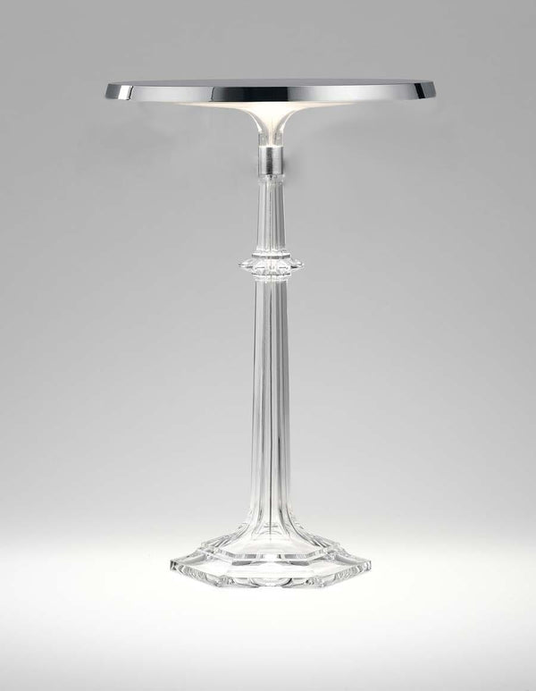 Flos Bon jour Versailles Lampada da tavolo 42 cm a luce diffusa Cromo