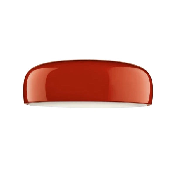 Flos Smithfield Ceiling Pro Lampada led 60 cm rosso da in alluminio e opaco accesa in ambiente, design e diffusione della...