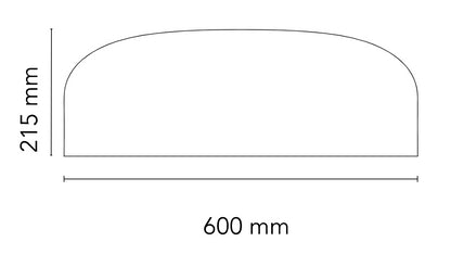 Flos Smithfield Ceiling Pro Lampada led 60 cm verde da soffitto