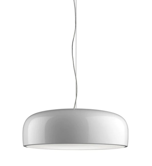Flos Smithfield Suspension Lampada  60 cm a Sospensione Bianco lucido