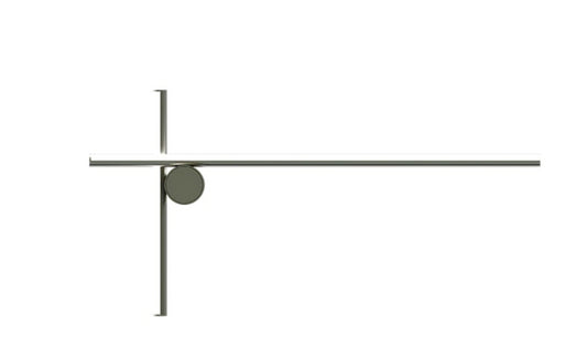 Flos Coordinates Wall 2 Lampada verticale e orizzontale da parete Argent Moon