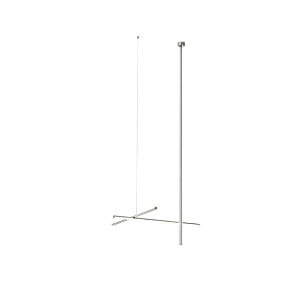 Flos Coordinates Ceiling 1 Long CL III Lampada led A Sospensione Argent Moon