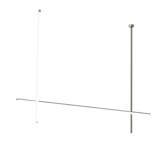 Flos Coordinates Ceiling 2 CLIII Lampada LED A Sospensione a luce diffusa Argent Moon
