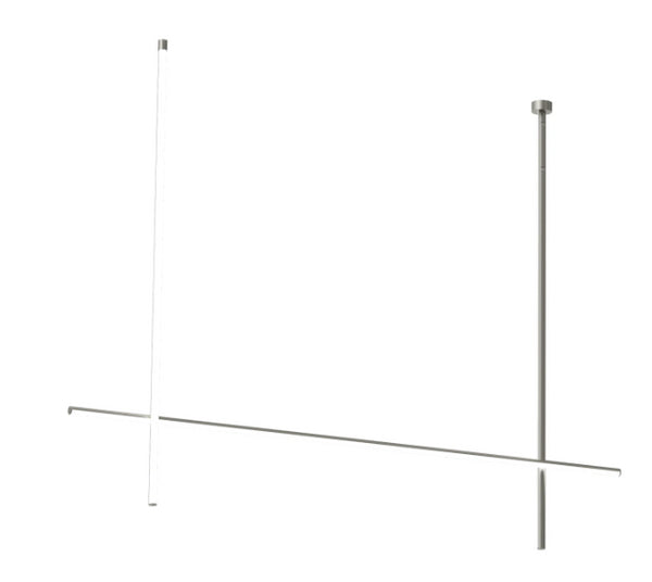 Flos Coordinates Ceiling 2 CLIII Lampada LED A Sospensione a luce diffusa Argent Moon
