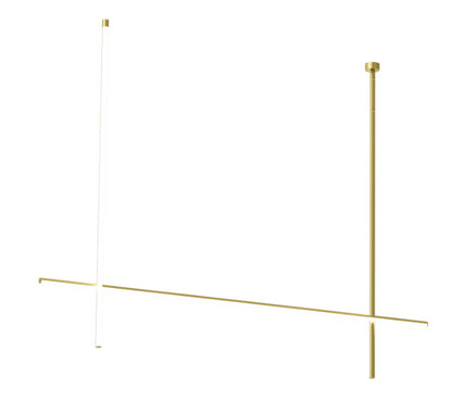 Flos Coordinates Ceiling 2 CLIII Lampada a Sospensione Champagne Anodizzato