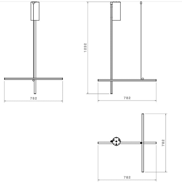 Flos Coordinates Ceiling 1 Lampada sospesa Argento Moon luce diffusa