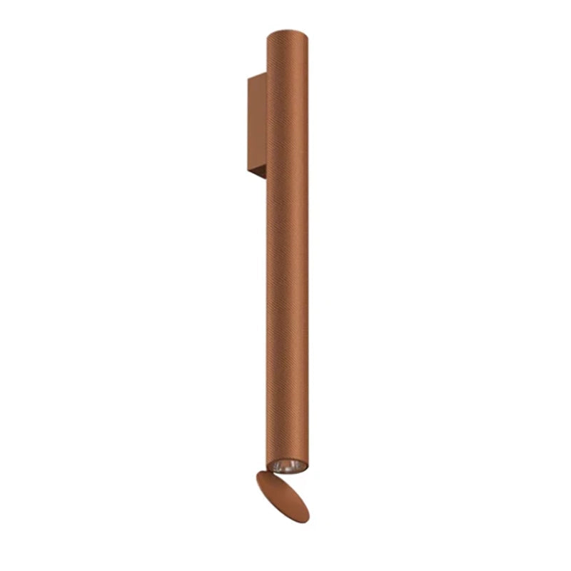 Flos Flauta H500 Spiga Lampada indoor 50 cm a Parete accesa in ambiente, design e diffusione della luce