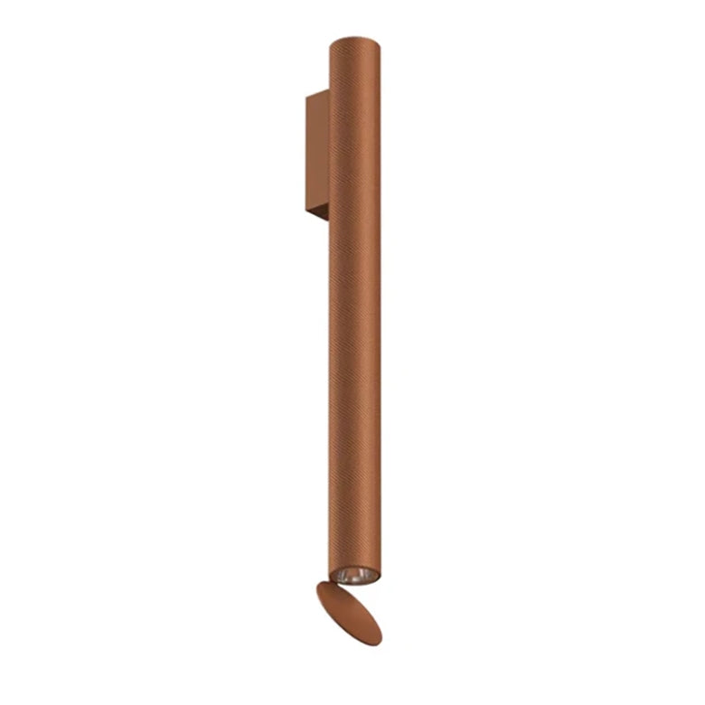 Flos Flauta H500 Spiga Lampada indoor 50 cm a Parete accesa in ambiente, design e diffusione della luce