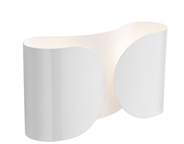 Flos Foglio Lampada da parete 37x21 in acciaio Bianco