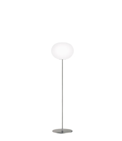 Flos Glo-ball Floor 3 Lampada a pavimento acciaio Argento