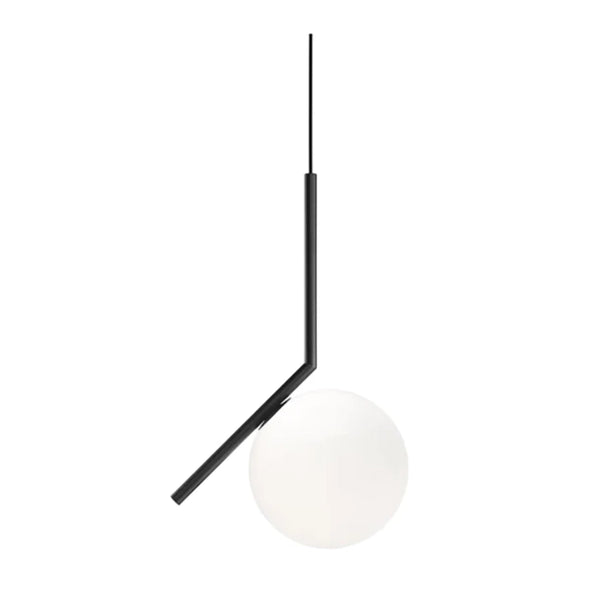 Flos IC Lights Suspension 1 Lampada A Sospensione 20 cm ottone nero