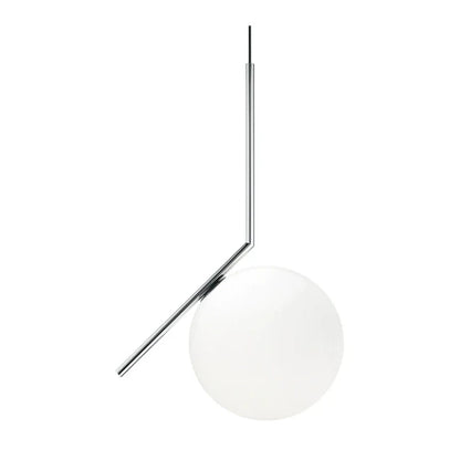 Flos IC Lights Suspension 2 Lampada A Sospensione 30 cm acciaio cromo