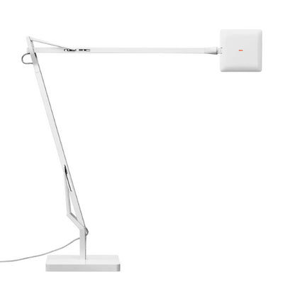 Flos Kelvin Edge Base Lampada da tavolo orientabile Bianco