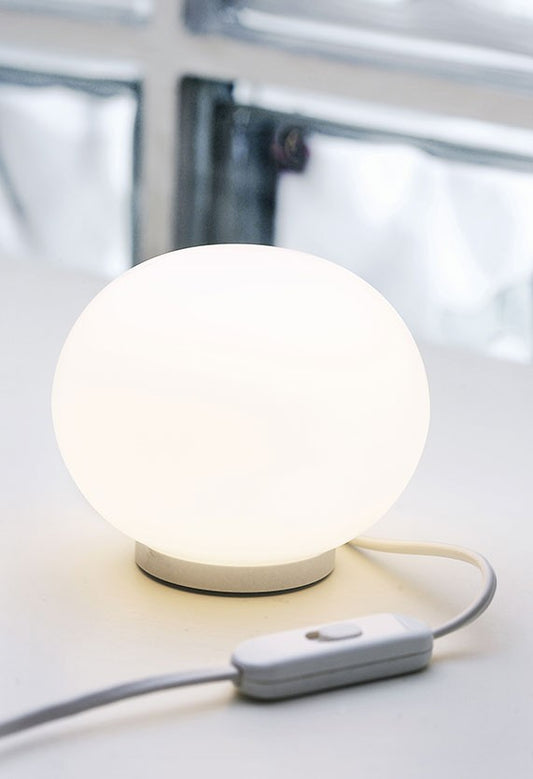 Flos Mini Glo-ball Table Lampada Da Tavolo 11 cm Bianco