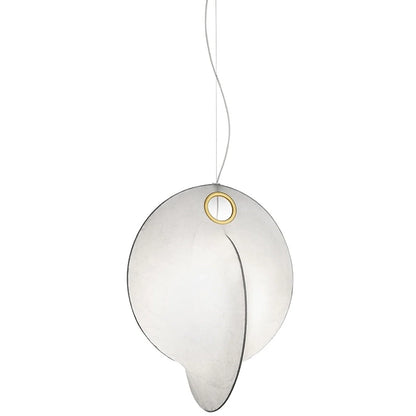Flos Overlap Suspension 1 Lampada 65 cm a Sospensione e Luce Diffusa in resina Cocoon