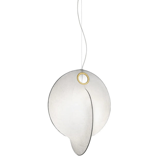 Flos Overlap Suspension 1 Lampada 65 cm a Sospensione e Luce Diffusa in resina Cocoon