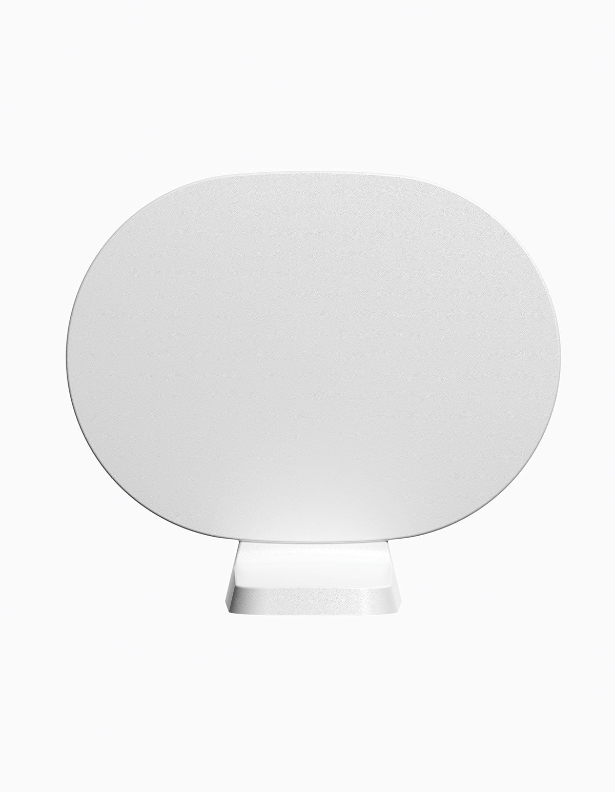 Flos Oplight Wall 1 Lampada applique Da Parete Bianco, particolare del diffusore luminoso