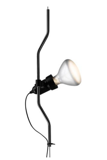Flos Parentesi Lampada A Sospensione H.400 cm a luce diretta nero