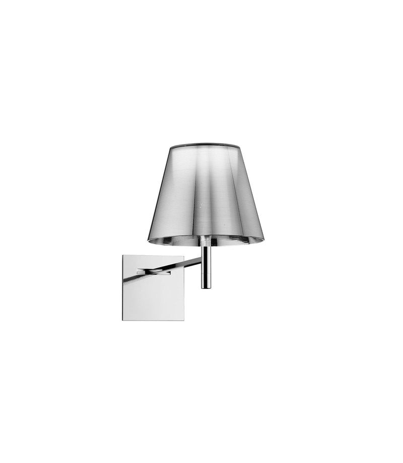 Flos Ktribe Wall Lampada a Parete Argento Alluminizzato Argento Alluminato, particolare del diffusore luminoso